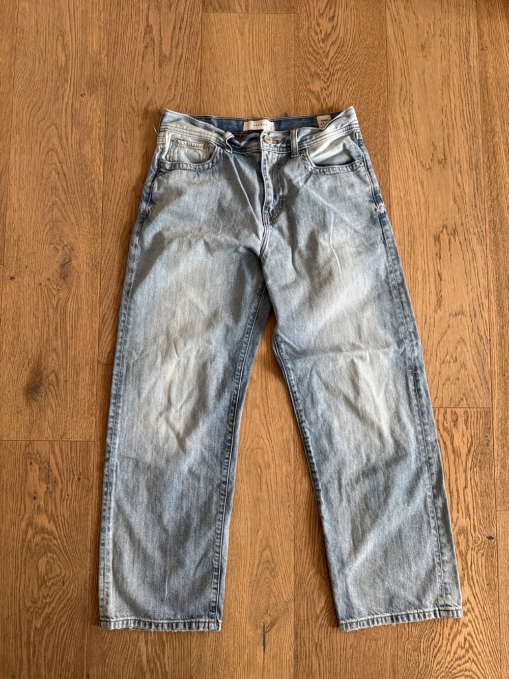 PacSun Light Wash Straight Jeans